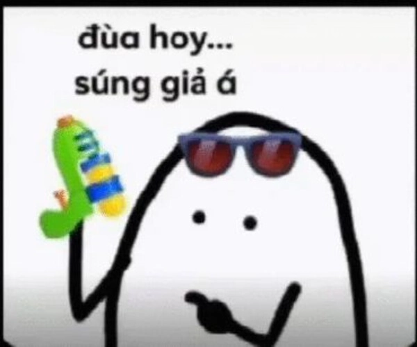 meme cầm súng
