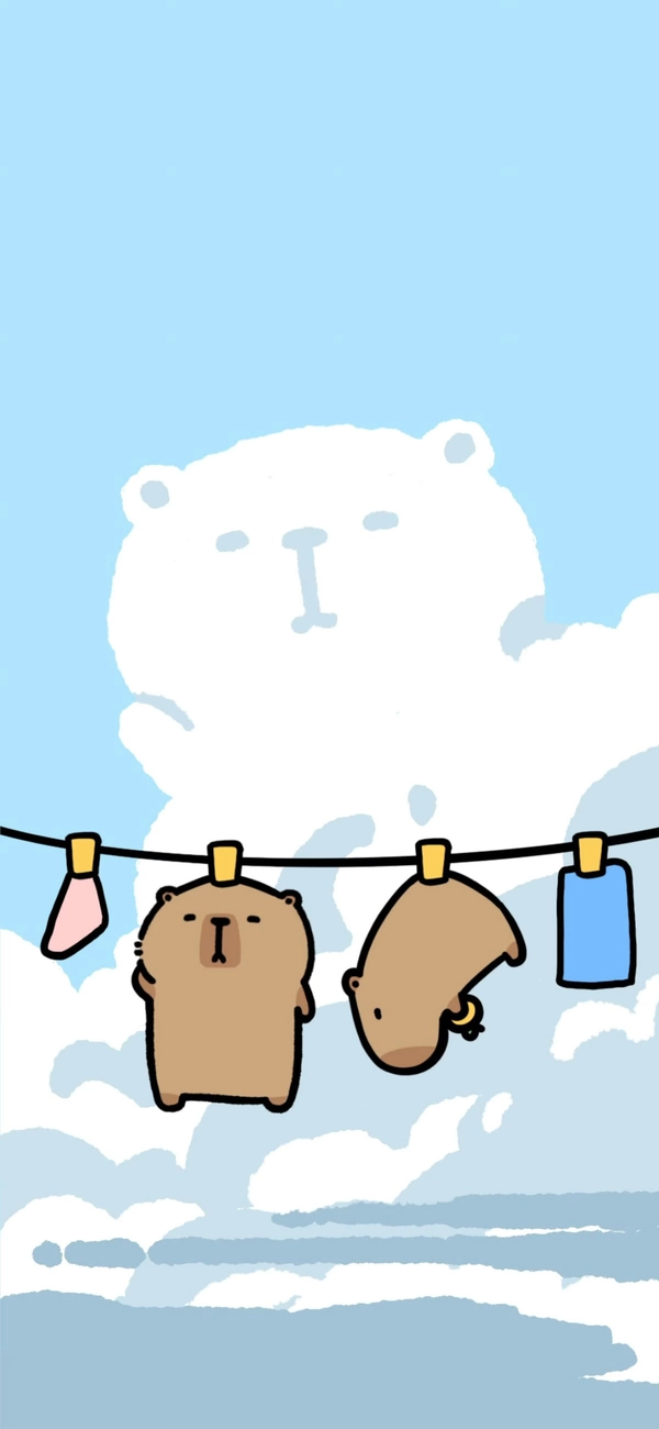 meme capybara chill chill