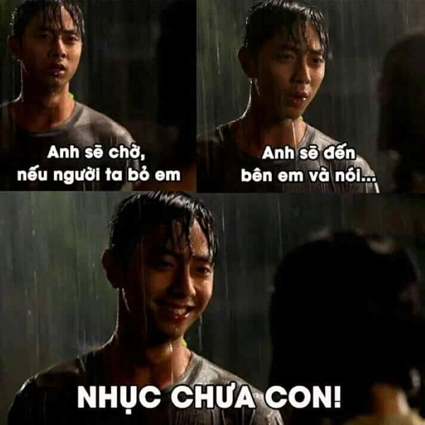 meme chờ đợi không hồi kết