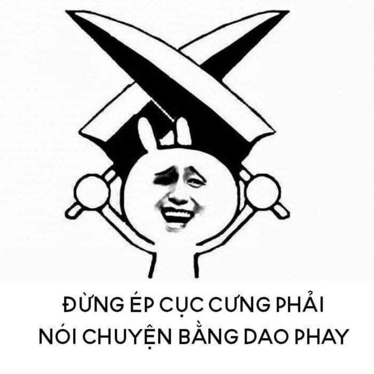 meme chửi kịch liệt