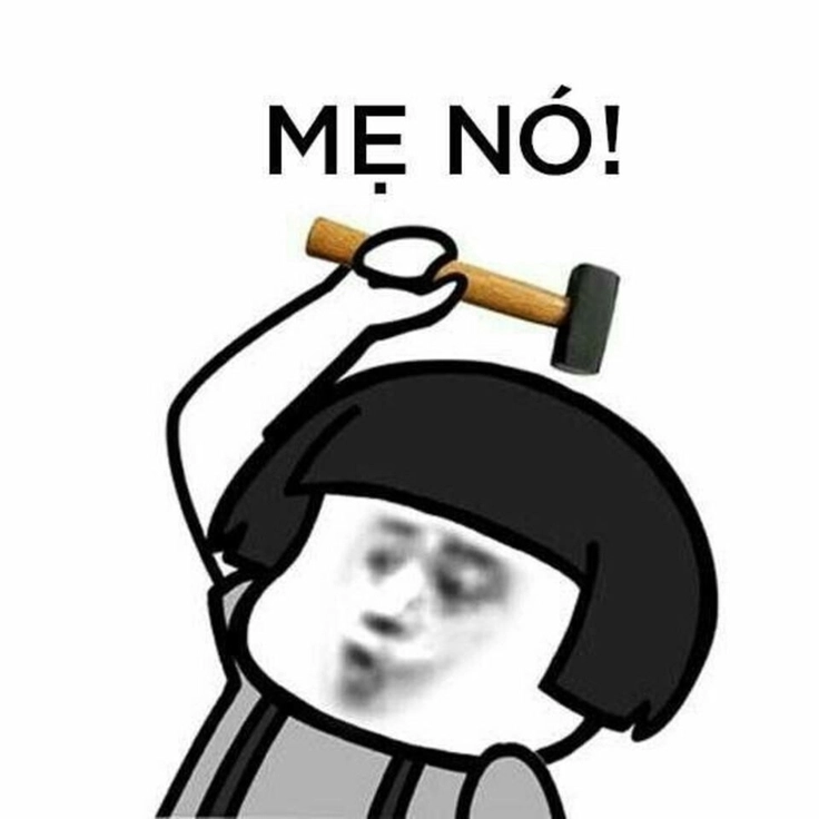 meme chửi mẹ nó