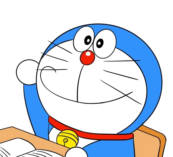 meme doreamon giơ tay