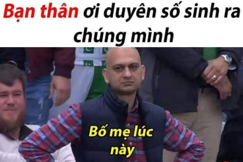 meme đứng chống nạnh bá đạo