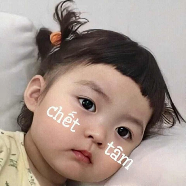 meme em bé dễ thương ngộ nghĩnh