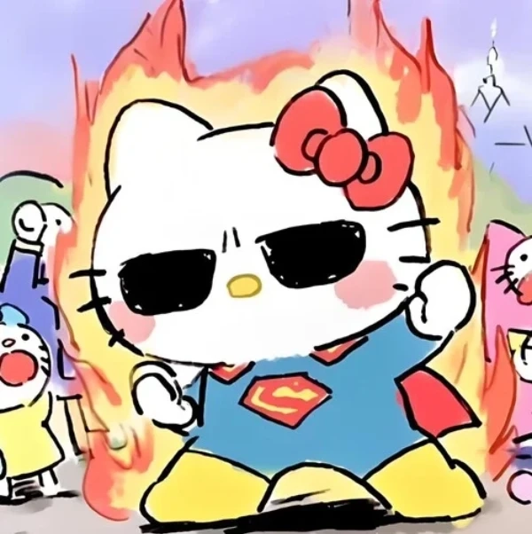 meme hello kitty cosplay