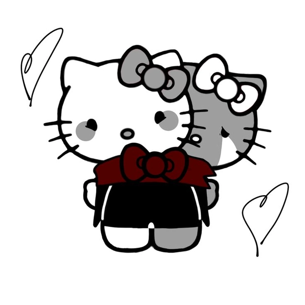 meme hello kitty cute phô mai que