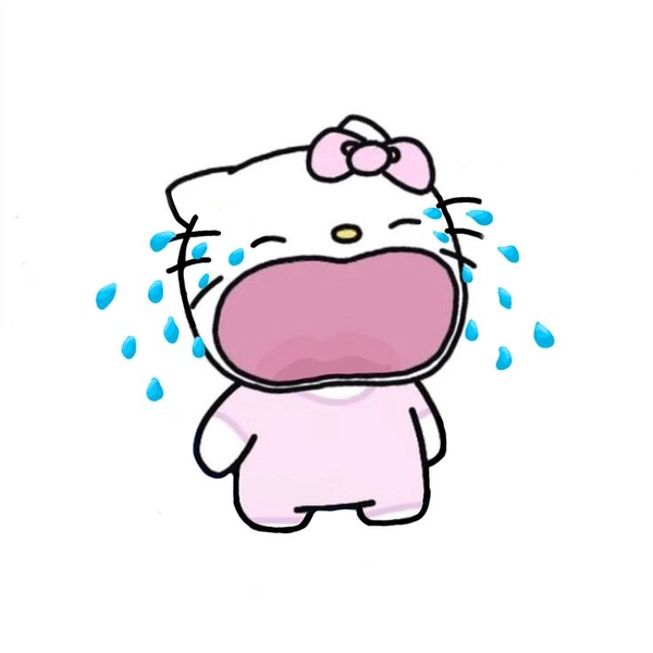 meme hello kitty nhí nhảnh