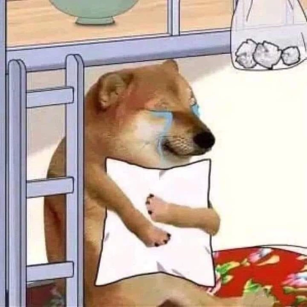 meme khóc không thành tiếng