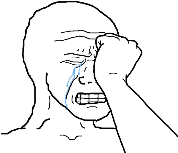 meme khóc vì nhớ người yêu
