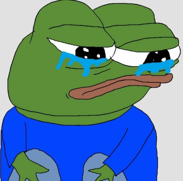meme pepe buồn