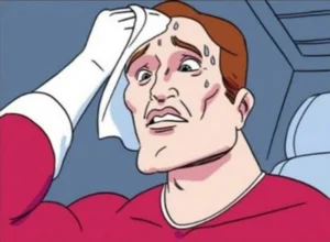 meme sợ hãi dễ thương hài