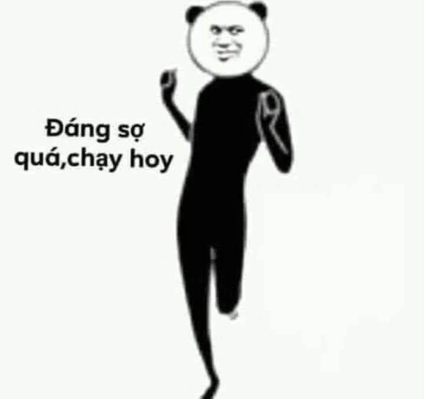 meme sợ hãi giật mình