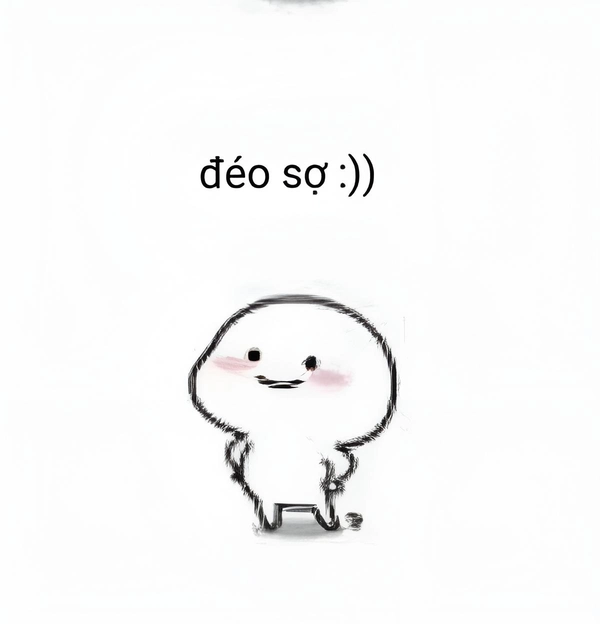 meme sợ hãi ngáo ngơ