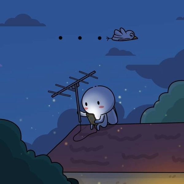 meme thỏ bảy màu dễ thương cute