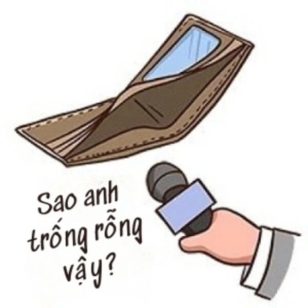 meme tiêu hết tiền