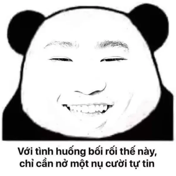 meme từ chối đối mặt