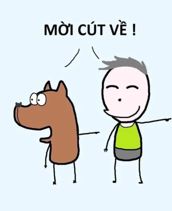 meme từ chối hiểu vấn đề