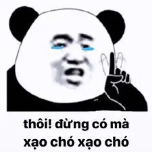 meme từ chối lắng nghe