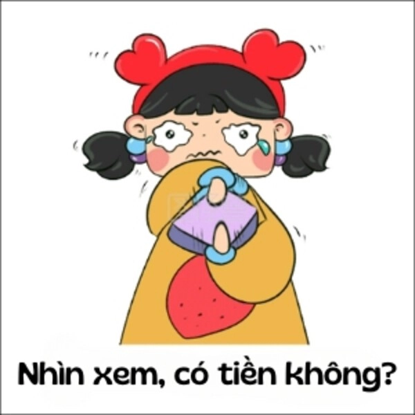 meme ví trống không