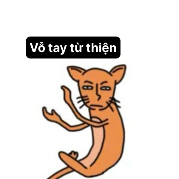 meme vỗ tay chậm rãi