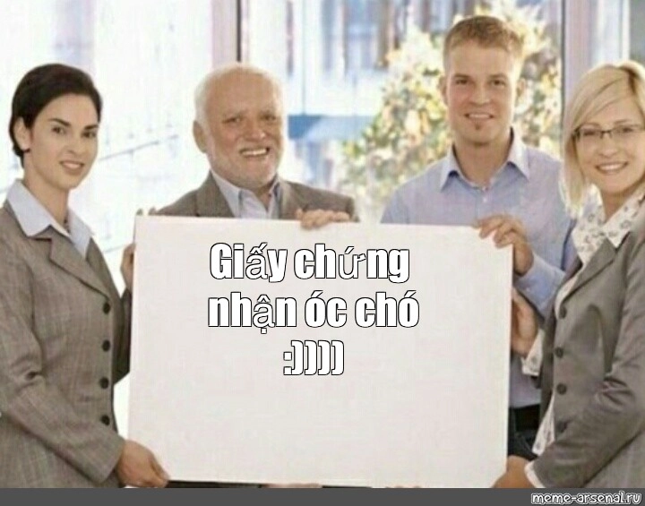 óc chó meme bá đạo