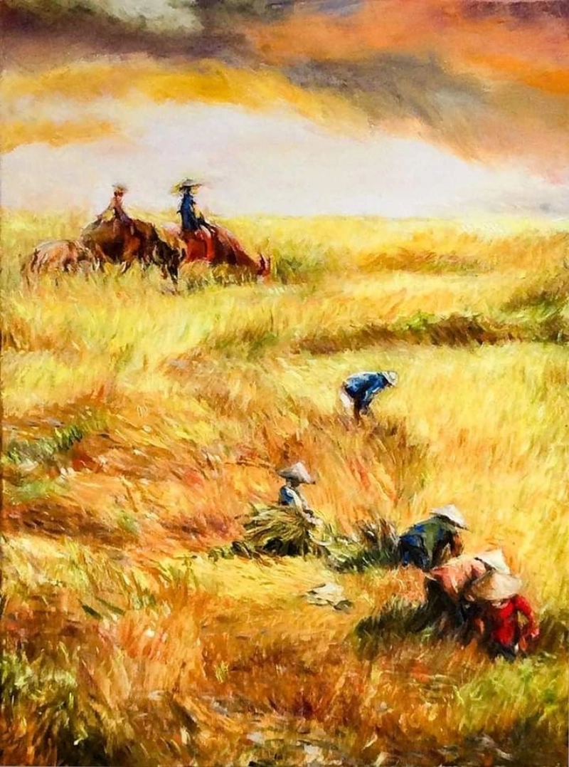 tranh minh họa nghề nông