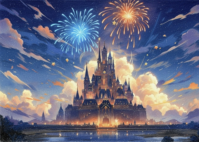 tranh vẽ lâu đài đẹp nhất