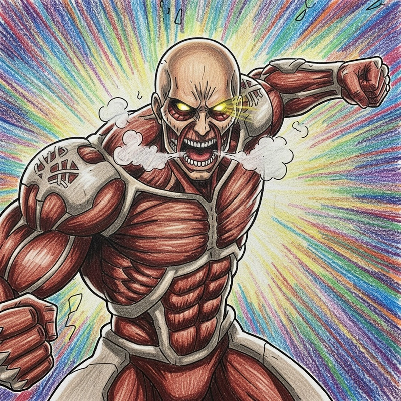 vẽ attack on titan eren