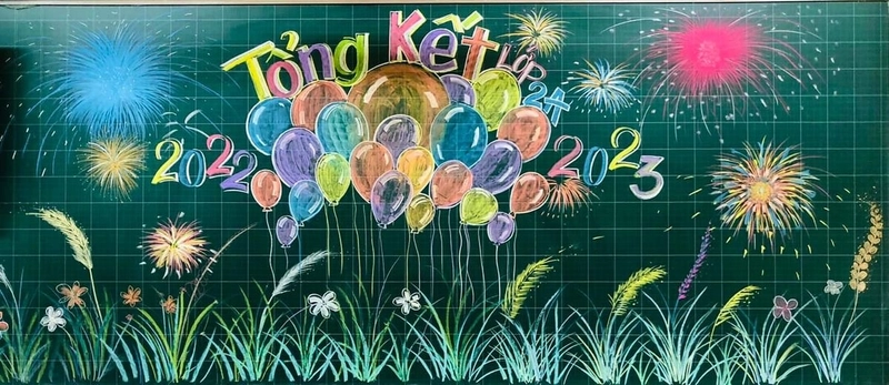 vẽ bảng tổng kết mầm non