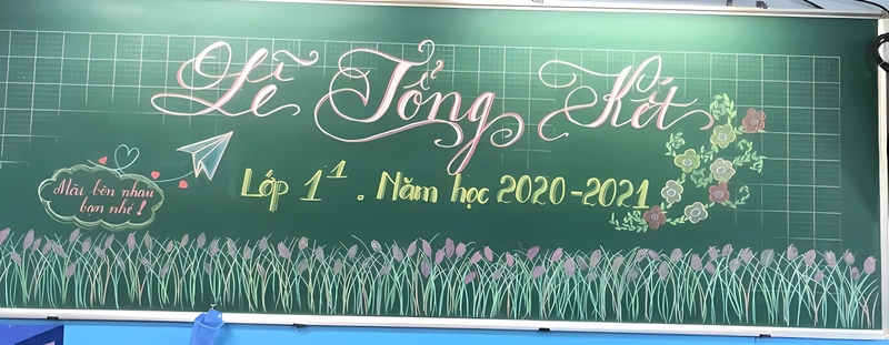 vẽ bảng tổng kết năm học
