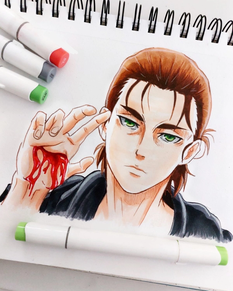 vẽ eren đơn giản nhất