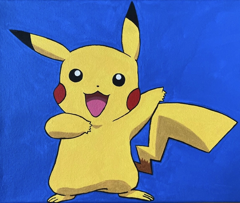vẽ hình pikachu