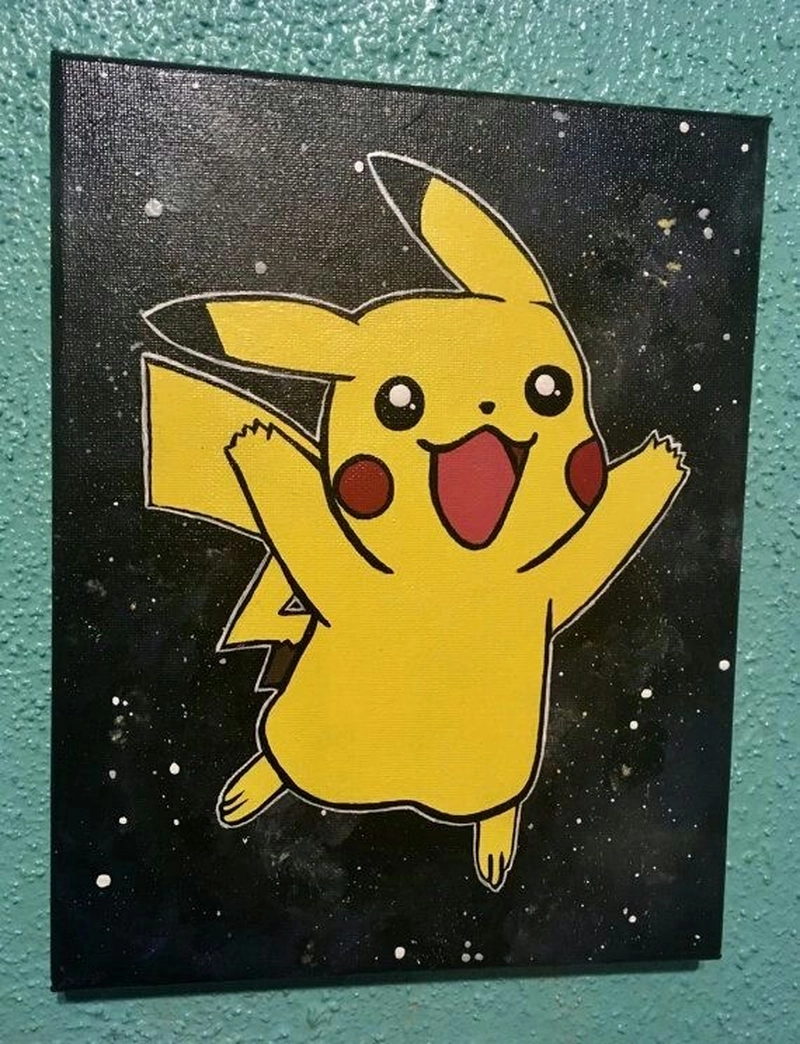 vẽ hình pikachu