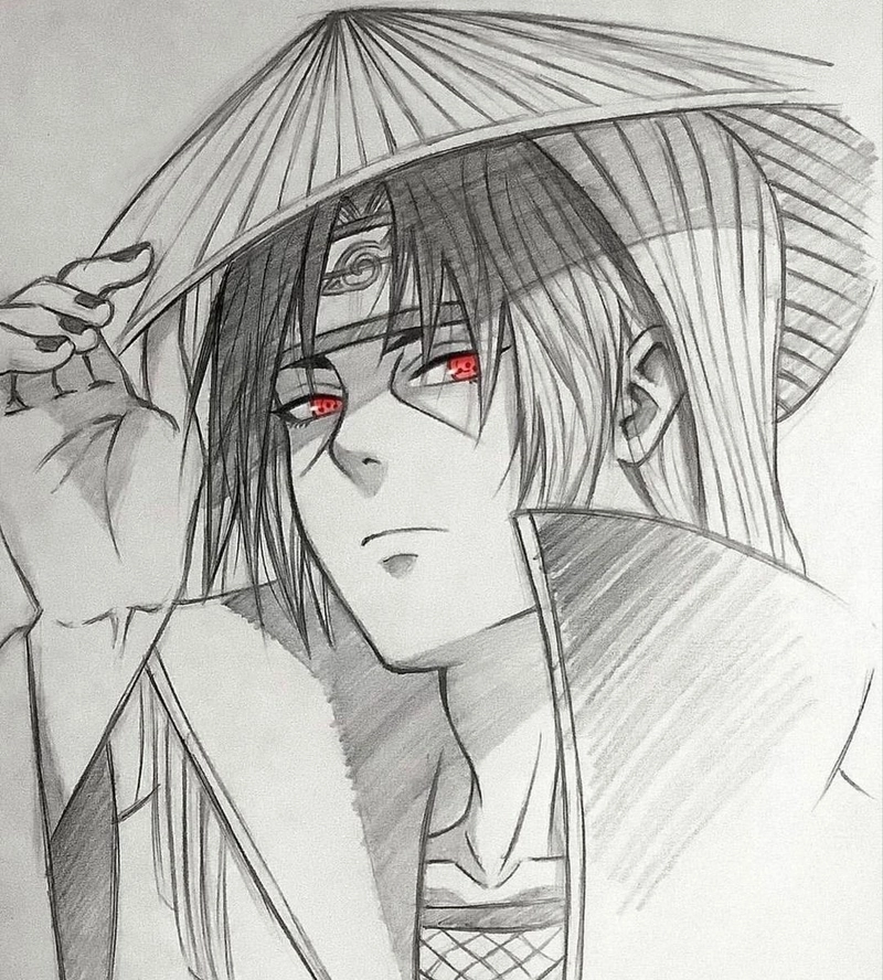 vẽ itachi susanoo