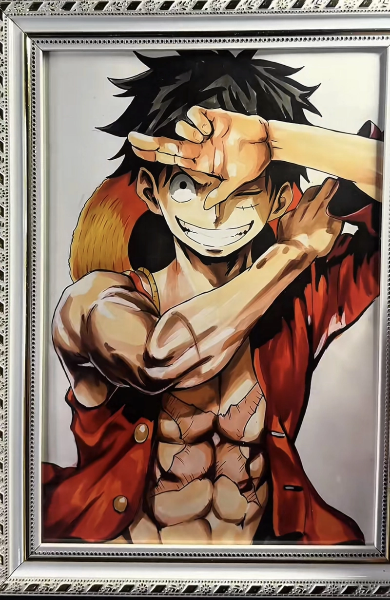 vẽ luffy ngầu