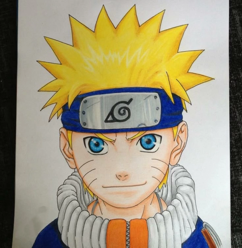vẽ naruto 3d