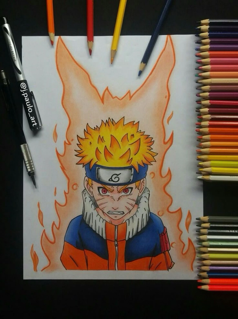 vẽ naruto cực ngầu
