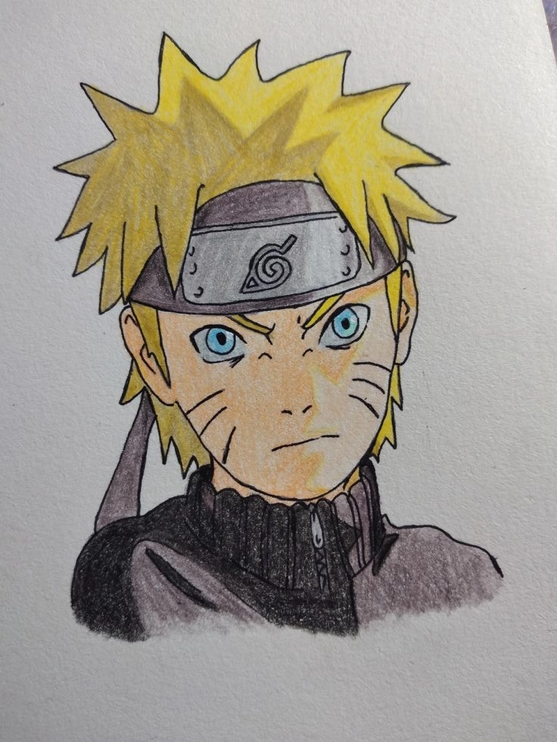 vẽ naruto dễ vẽ cho bé vẽ