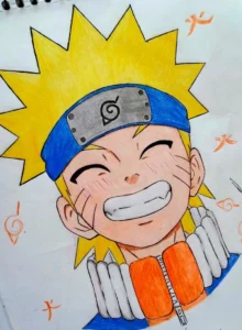 vẽ naruto hài hước