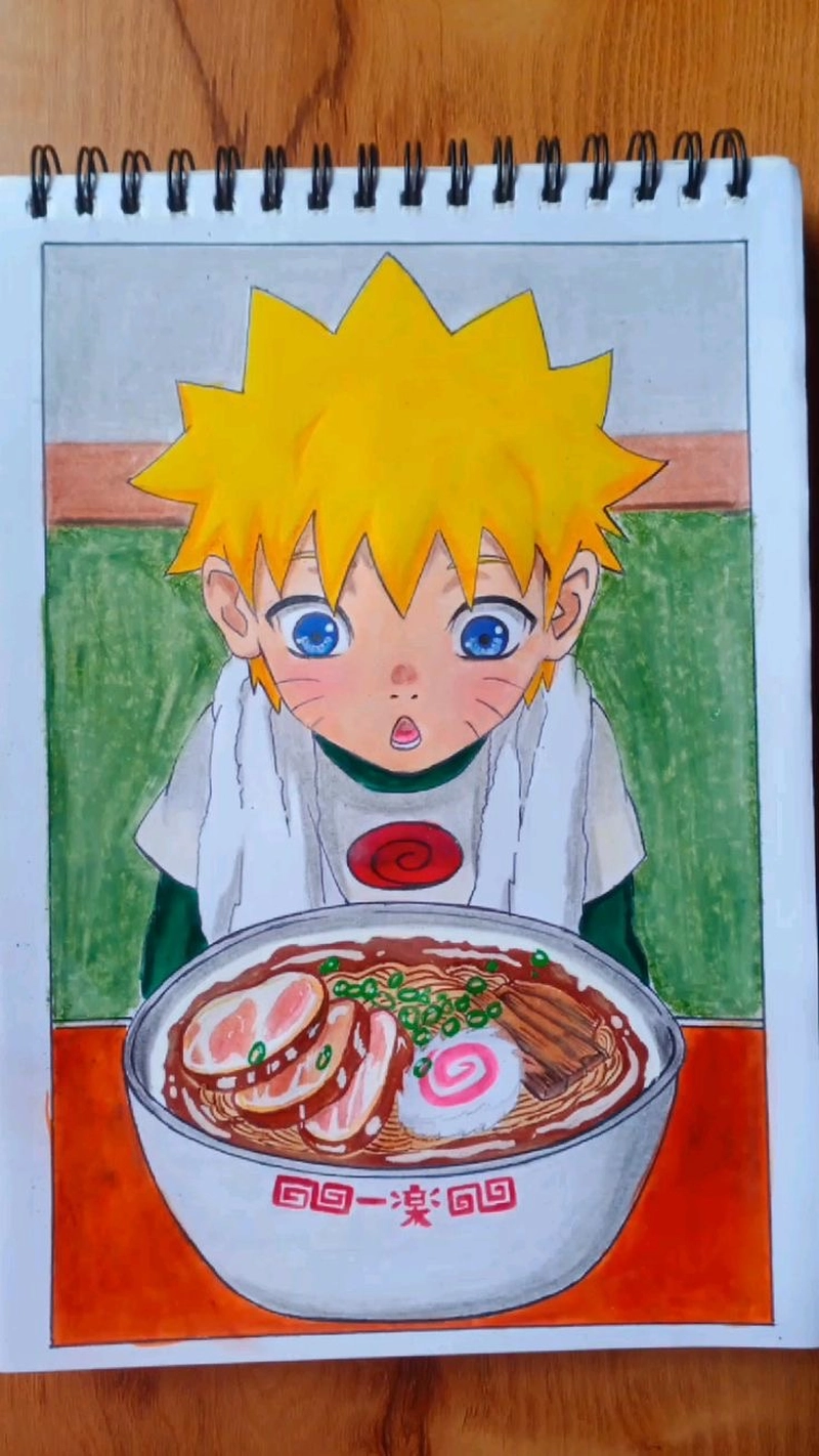 vẽ naruto hiền lành
