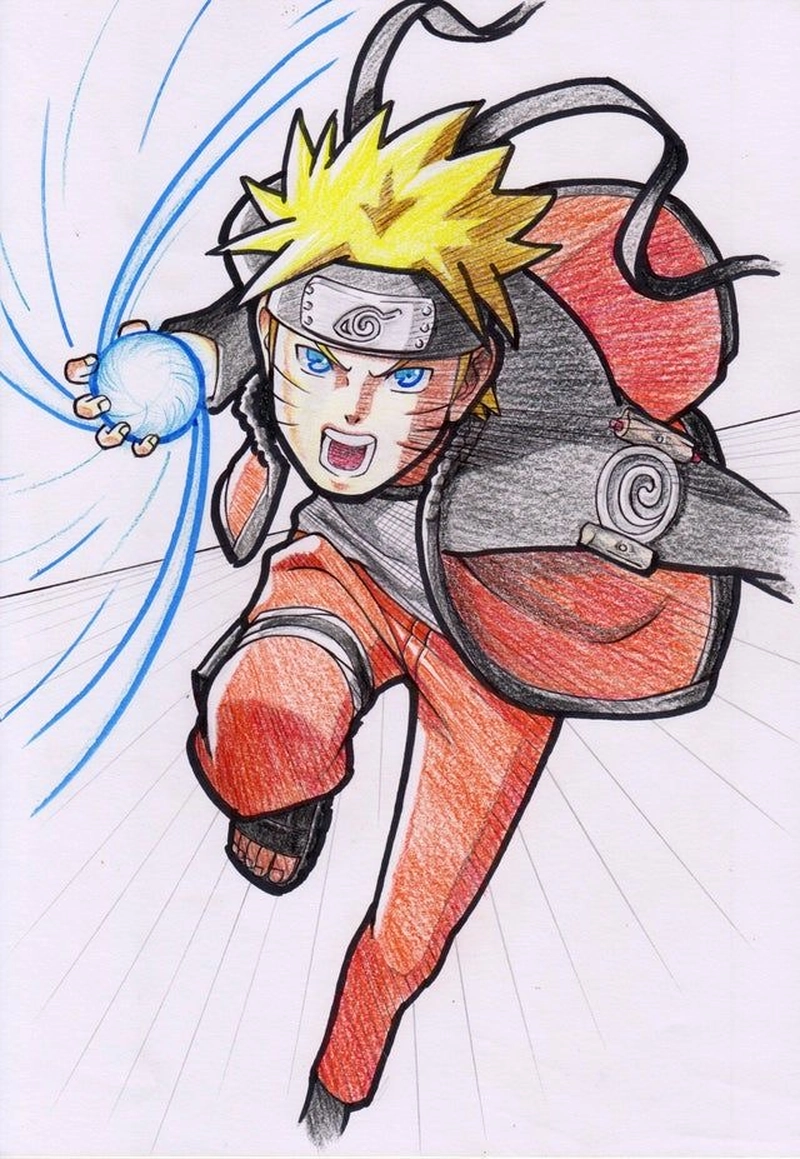 vẽ naruto và viên ngọc