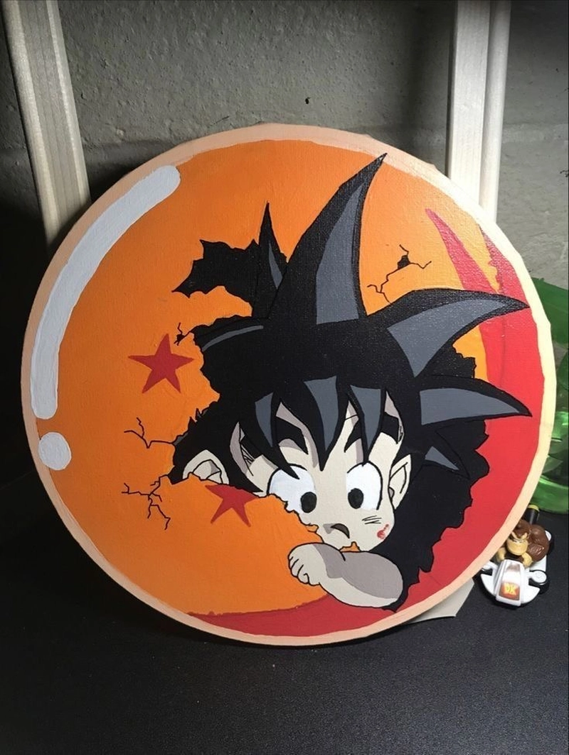vẽ songoku chibi