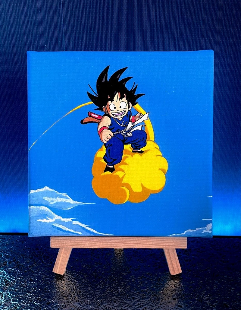 vẽ songoku dễ nhất