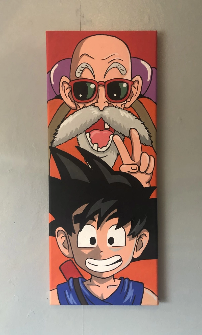 vẽ songoku đẹp nhất