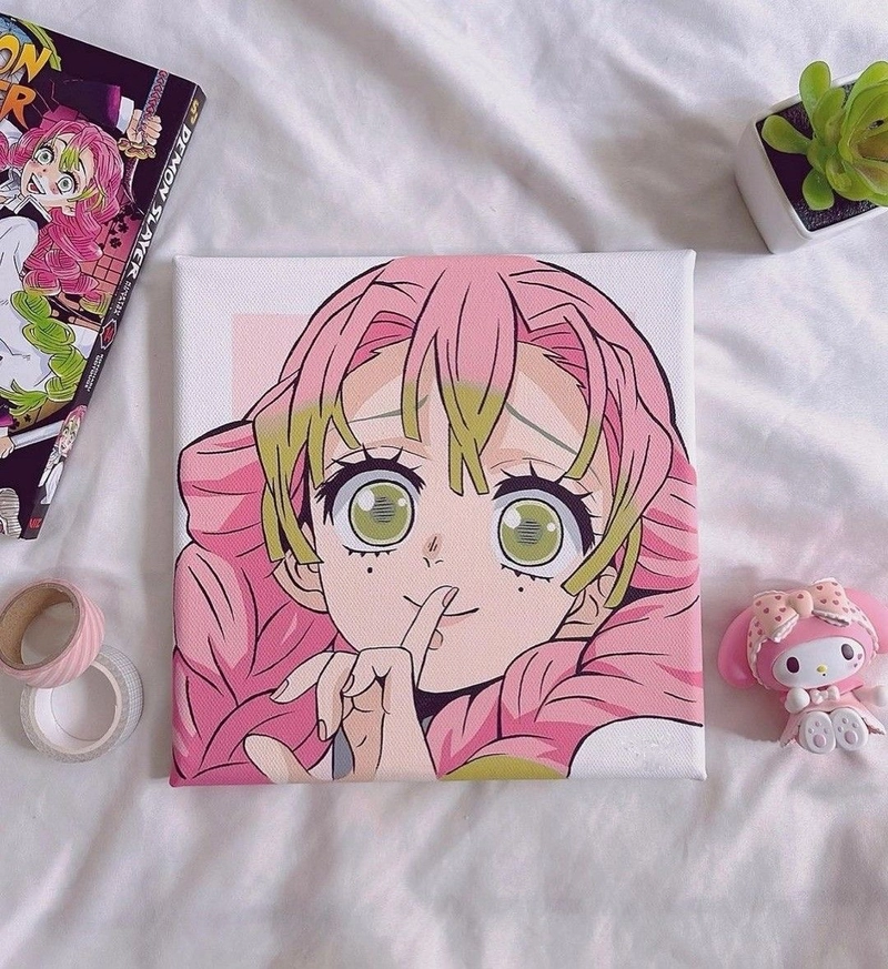 vẽ tranh mitsuri anime