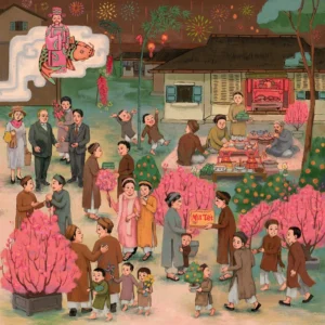 vẽ tranh vẽ ngày tết đơn giản lì xì