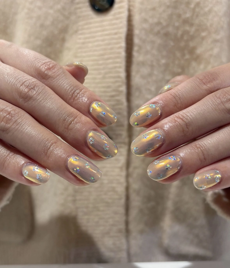các mẫu nail vẽ hoa cực đẹp
