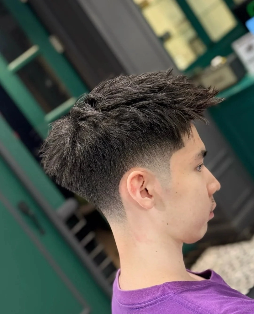 cách cắt tóc taper fade