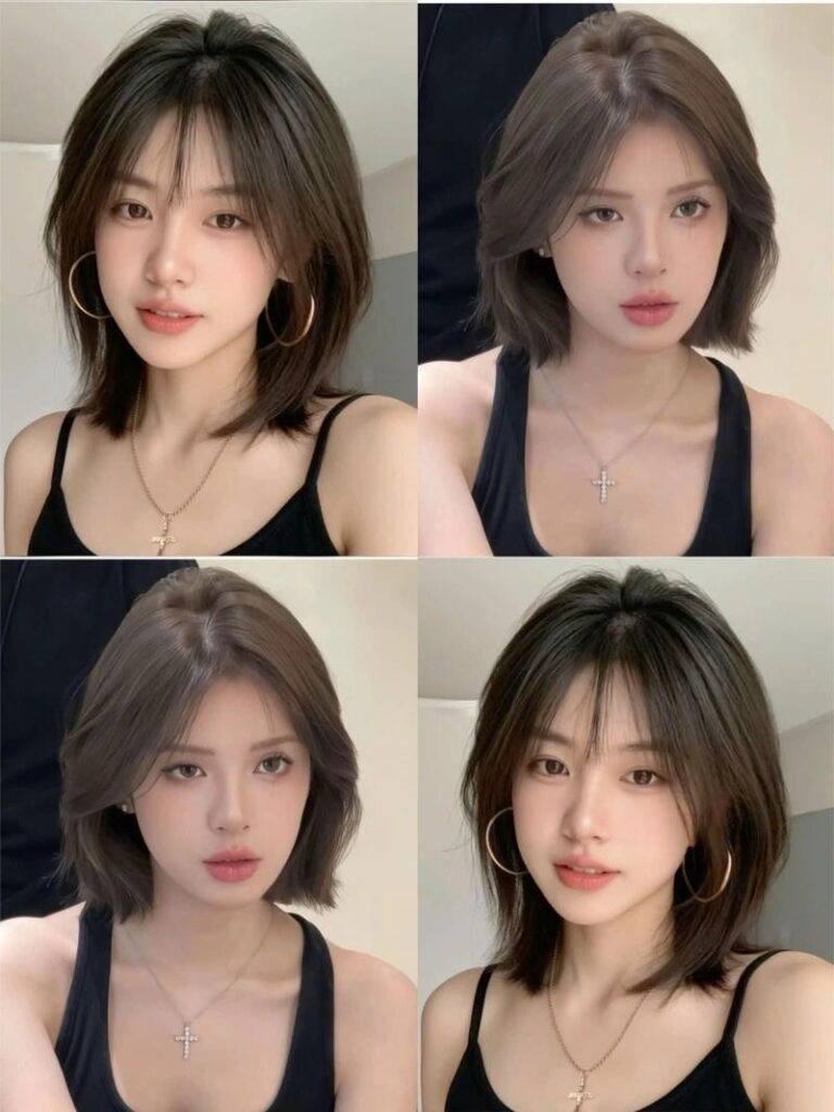 cắt tóc bob layer