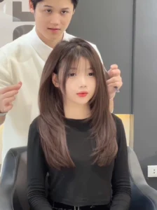 cắt tóc butterfly